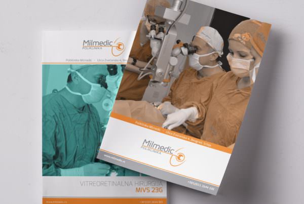 Dizajn i izrada brošure za Milmedic kliniku iz Beograda