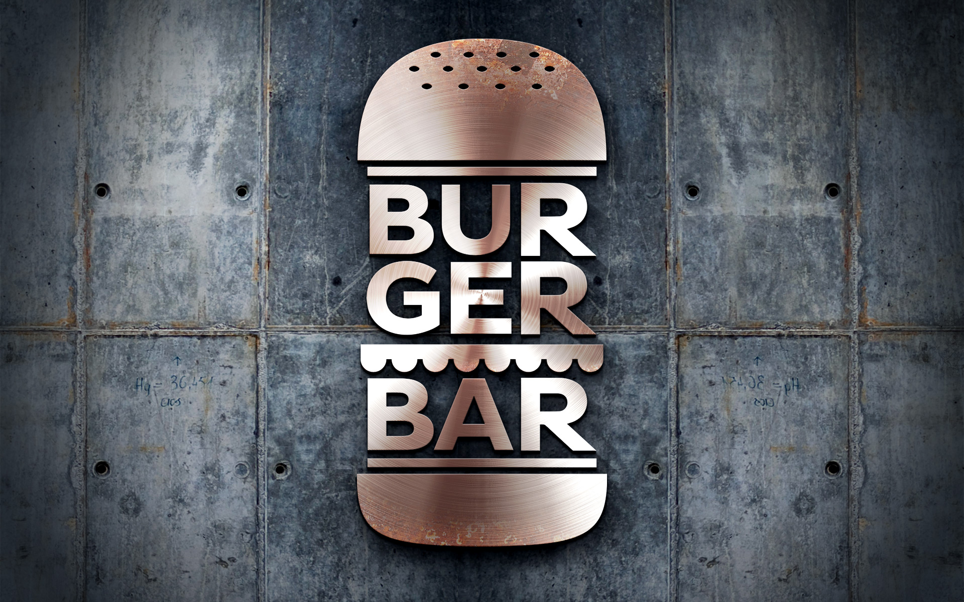 Dizajn i izrada logotipa za restoran BG Burger bar, Beograd