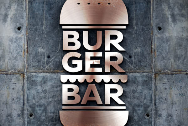 Dizajn i izrada logotipa za restoran BG Burger Bar, Beograd