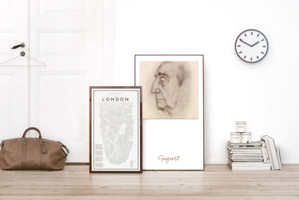 Grafika Englishman (Englez) za enterijere Gagart