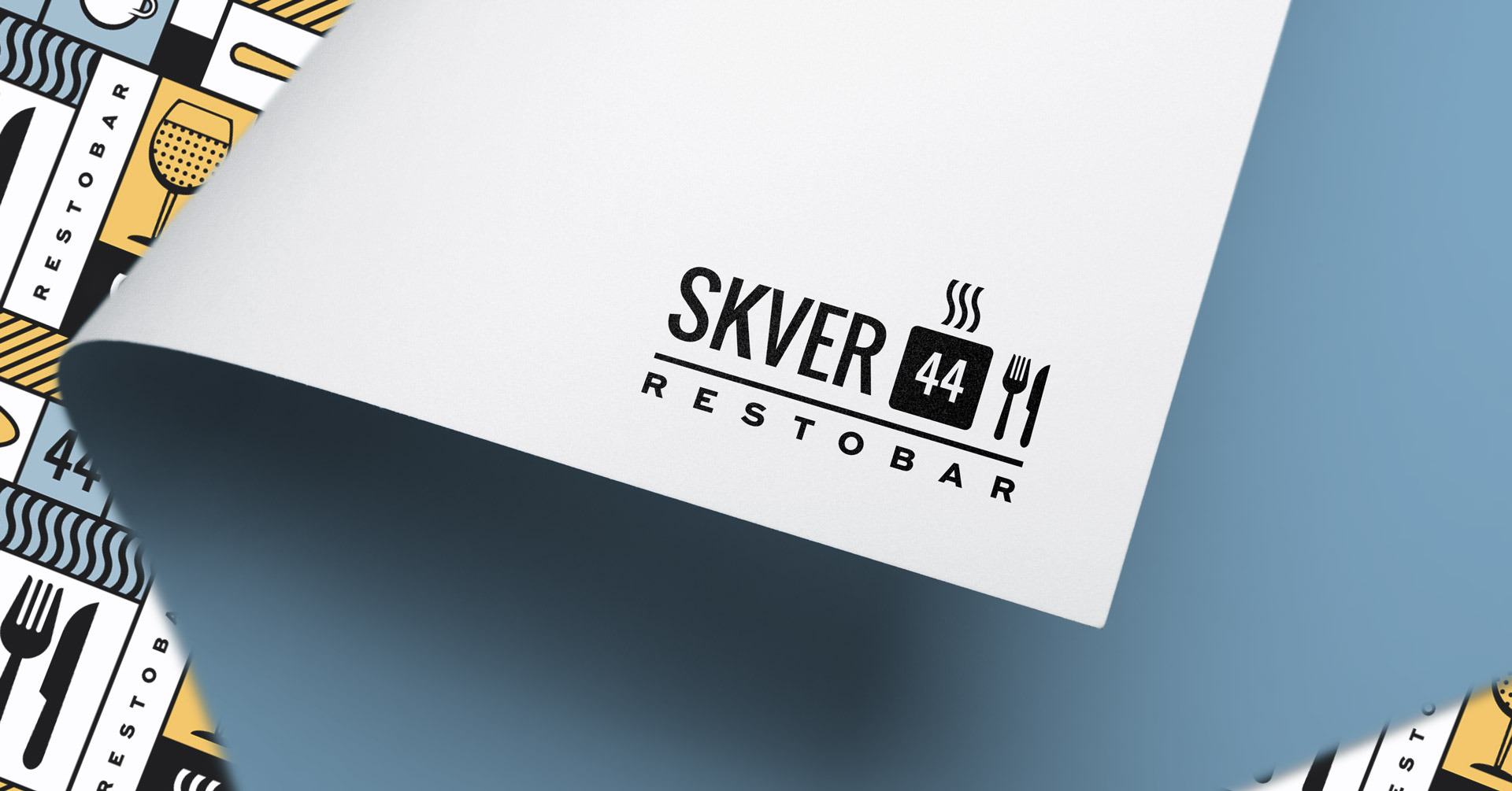 Redizajn logotipa restorana SVER 44 - Graphic Beast dizajn studio